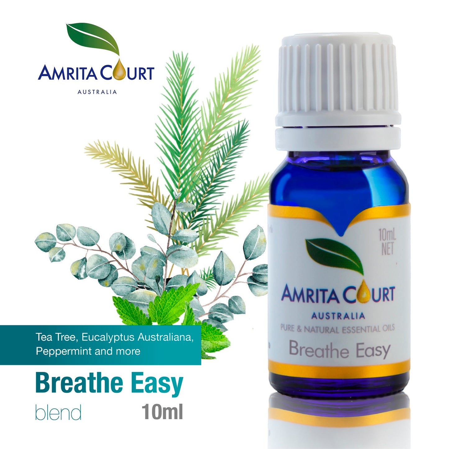 Breathe Easy Blend | Clear Blocked Nose | Hay Fever | Anti-Infectious