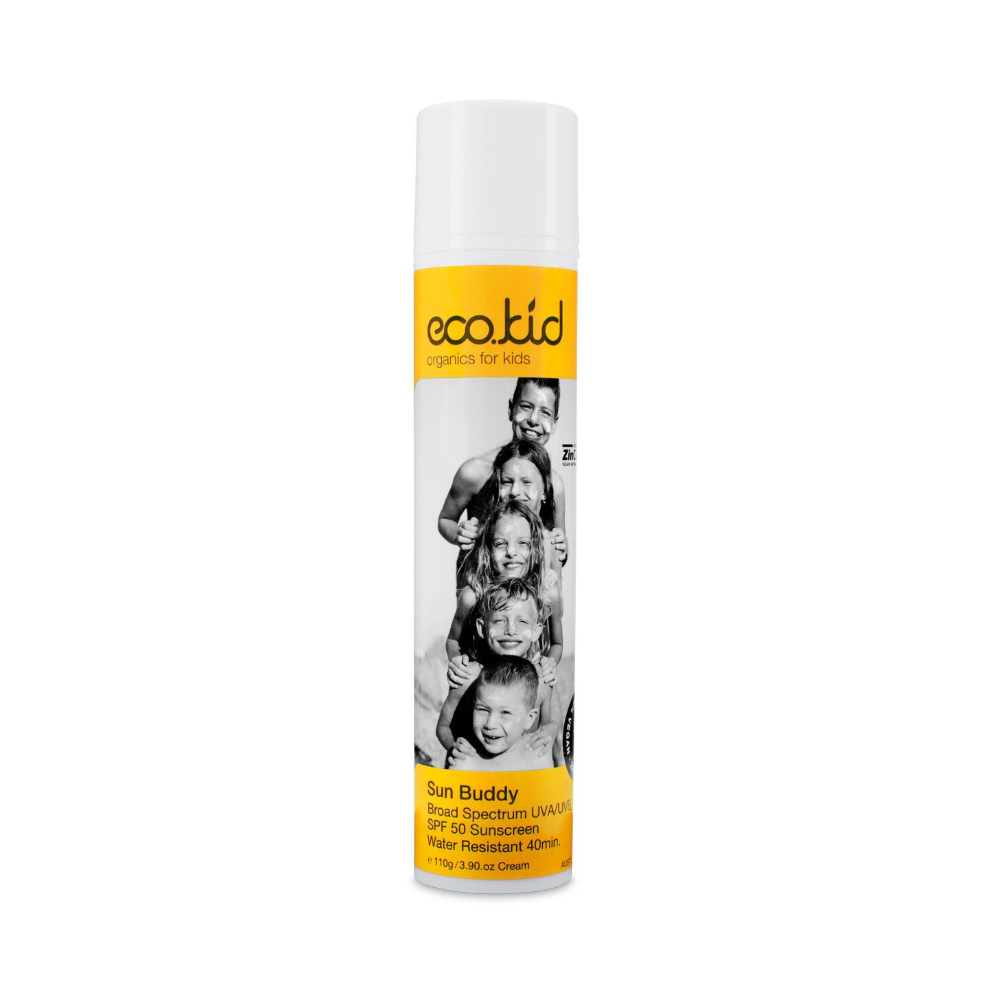 Sun Buddy SPF 50 Waterproof Certified Vegan & Organic Sunscreen