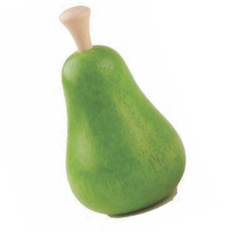 wooden-play-  toy- fruit -pear