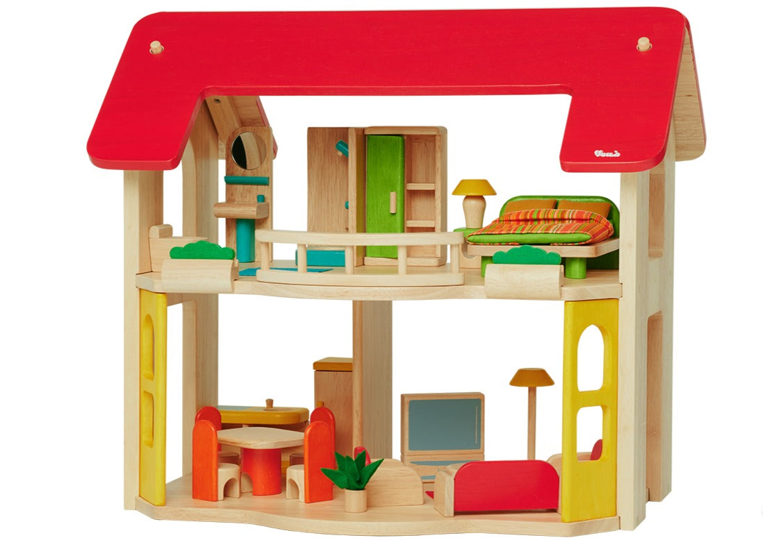 wooden-toy-dollhouse-with-furniture