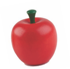 wooden -play- fruit -apple-cherry