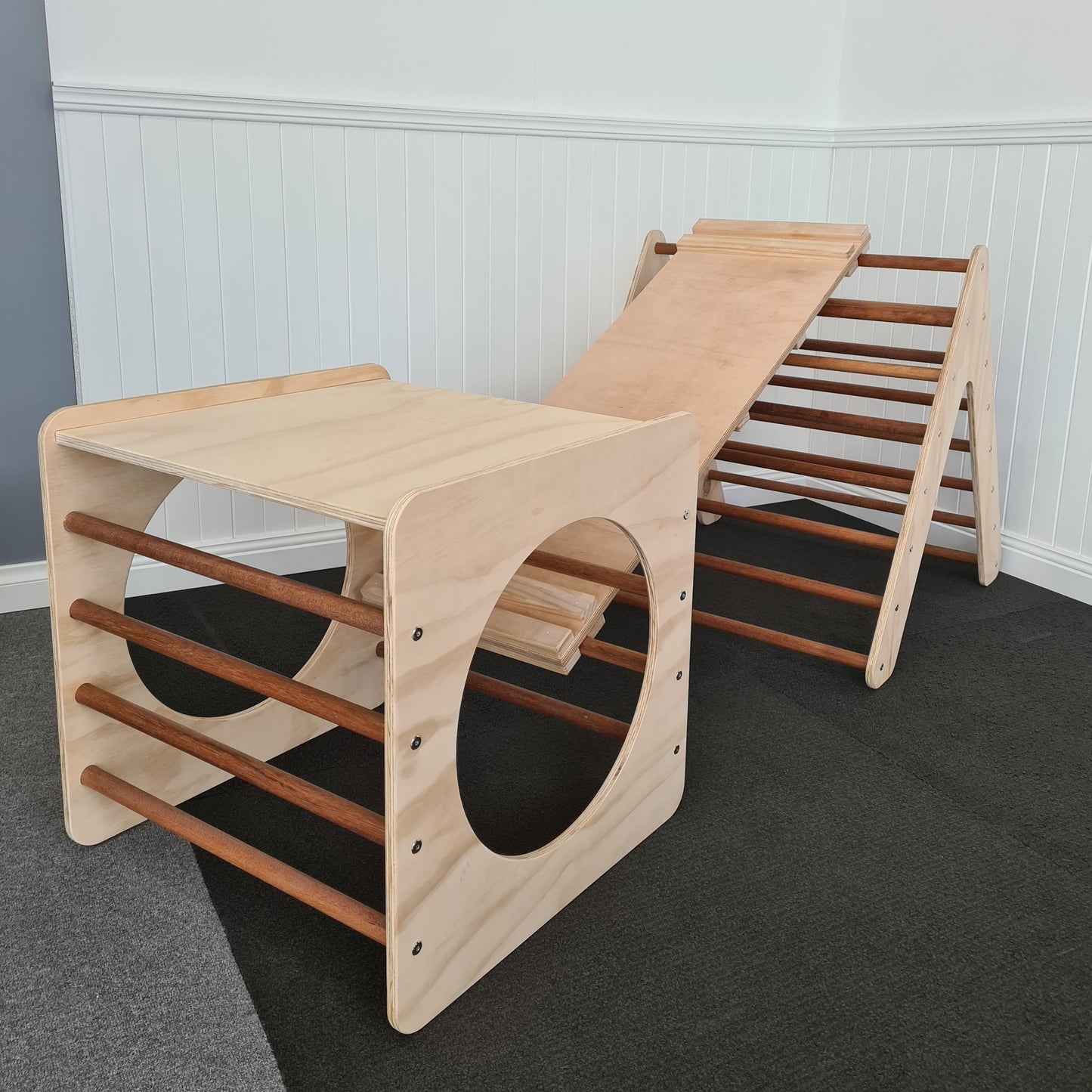 indoor-wooden-climbing-frame-slide-package