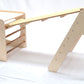 Wooden Climbing Cube, Pickler and slide package